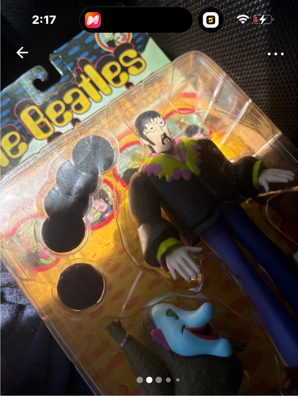 The Beatles Blue Figure Collectible
